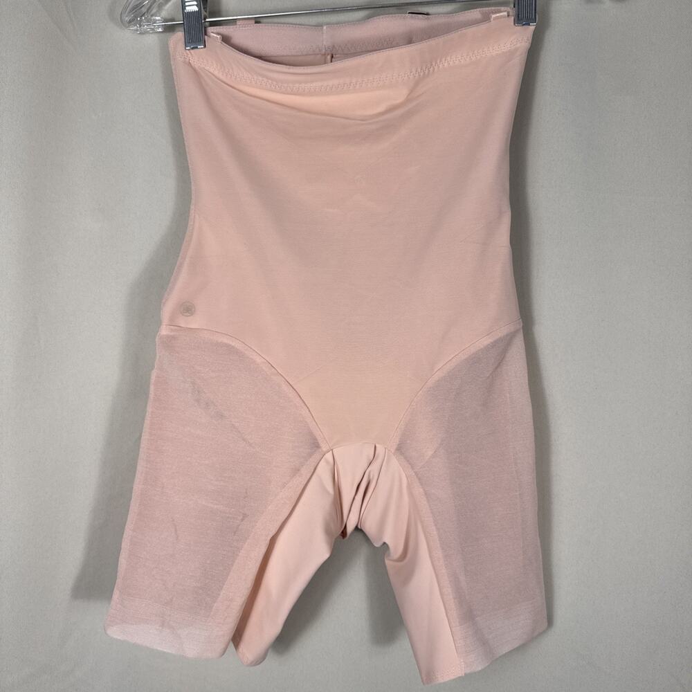 HoneyLove SuperPower Mid-Waist Short Womens Size small pink Shapewear Sculpting